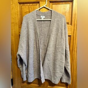 Lilac Open Front Old Navy Cardigan Women’s Size XL